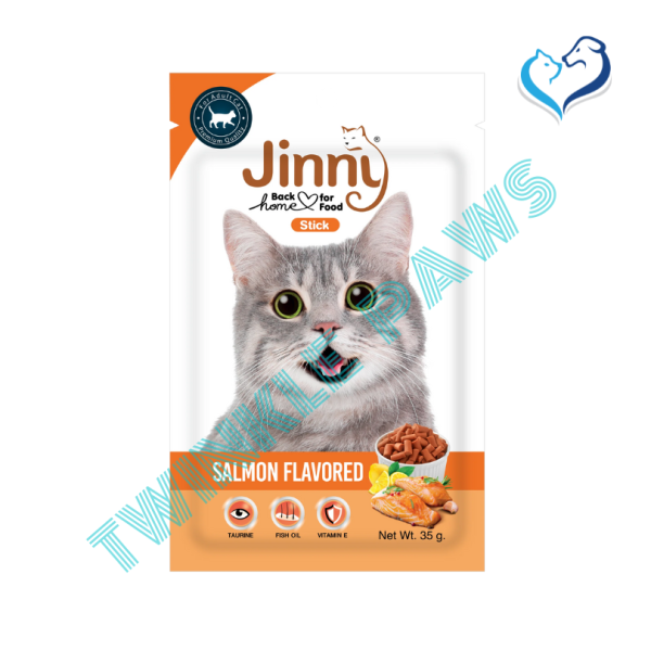 Jinny Cat Stick Salmon Flavoured 35g