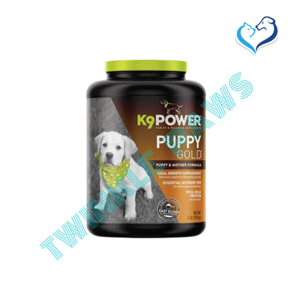 K9 POWER Puppy Gold Nutritional Dietary Puppy Supplement, 4-lb jar