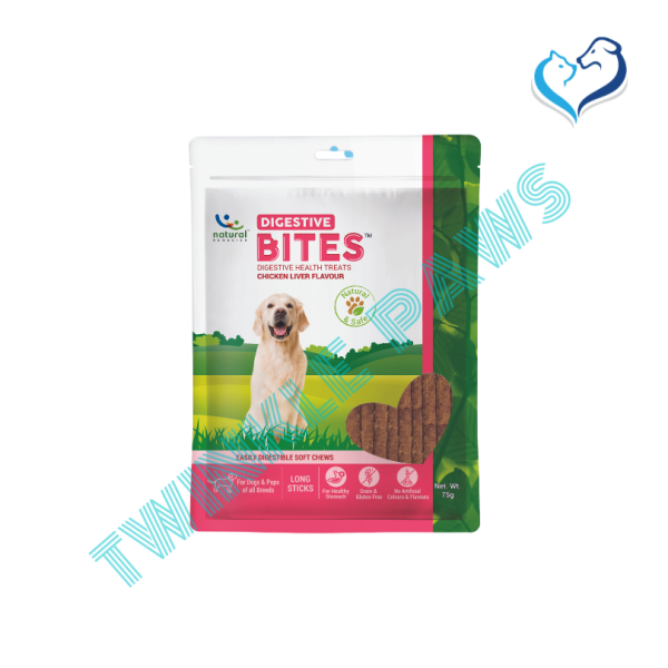 Natural Remedies BITES Digestive Chicken Liver Flavour 75g