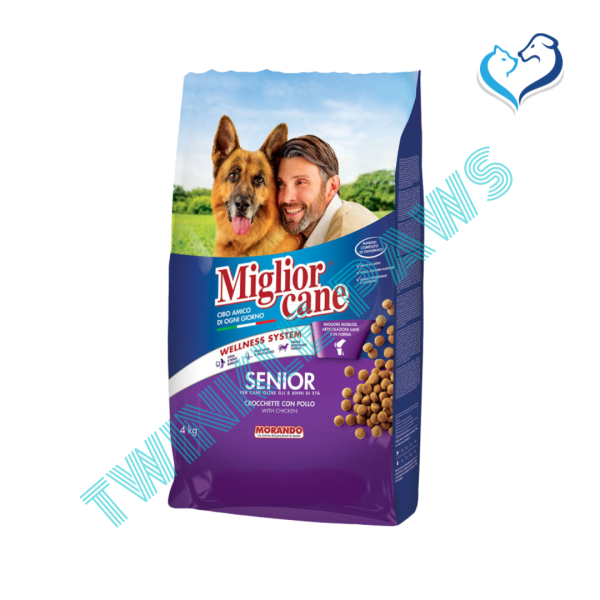 Miglior Cane Senior Croquettes with Chicken 4Kg