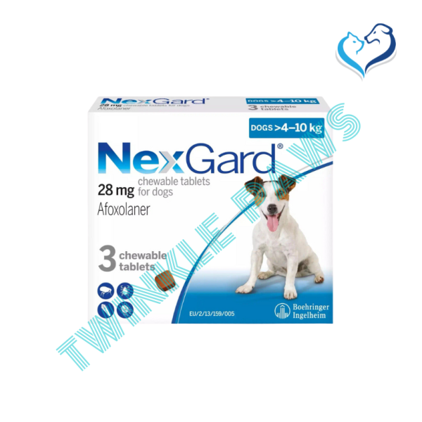 Nexgard Dog 4 - 10Kg Medium