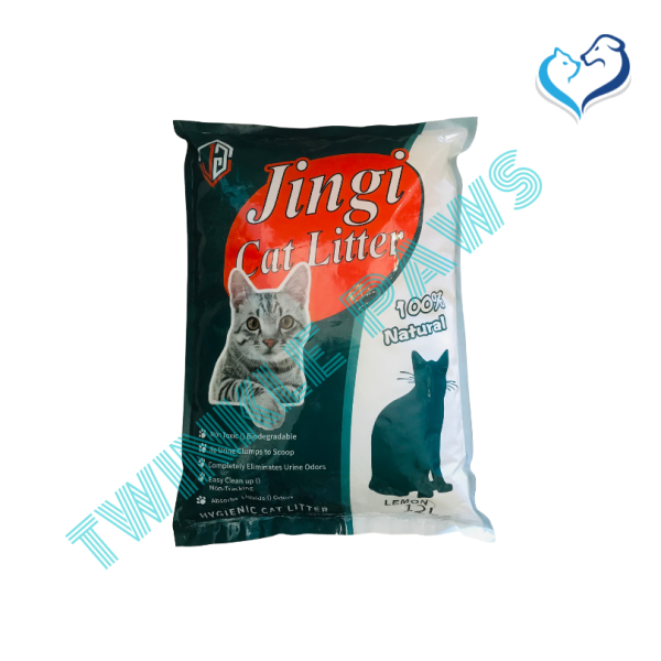 jingi cat litter lemon fragrance 12l