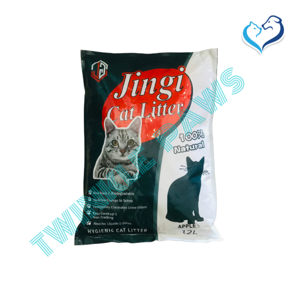 Jingi Cat Litter - Apple Fragrance 12L