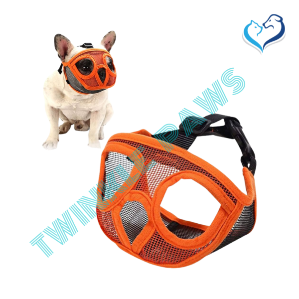 Handou Breathable Short Snout Pet Dog Muzzle XS