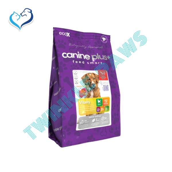 Canine Plus+ Vitality Dry Dog Food - Beef & Sweet Potato 2.8kg