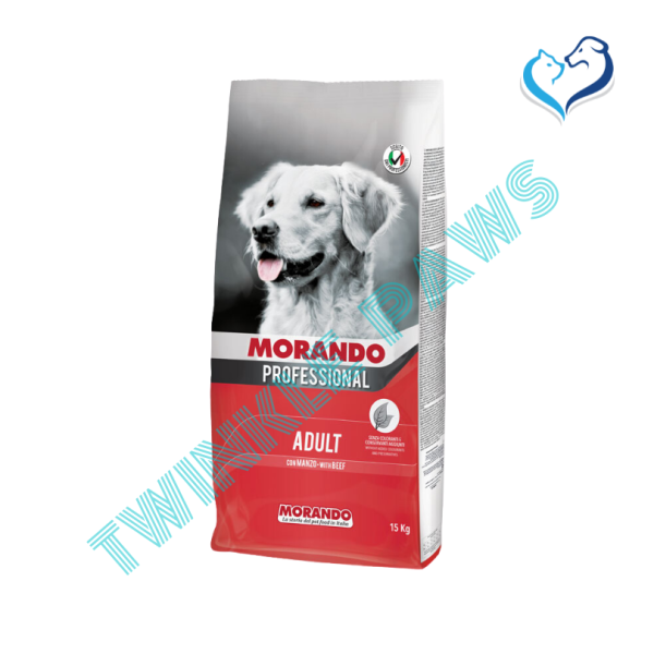 Morando Professional Adult Dog Food with Beef 15kg